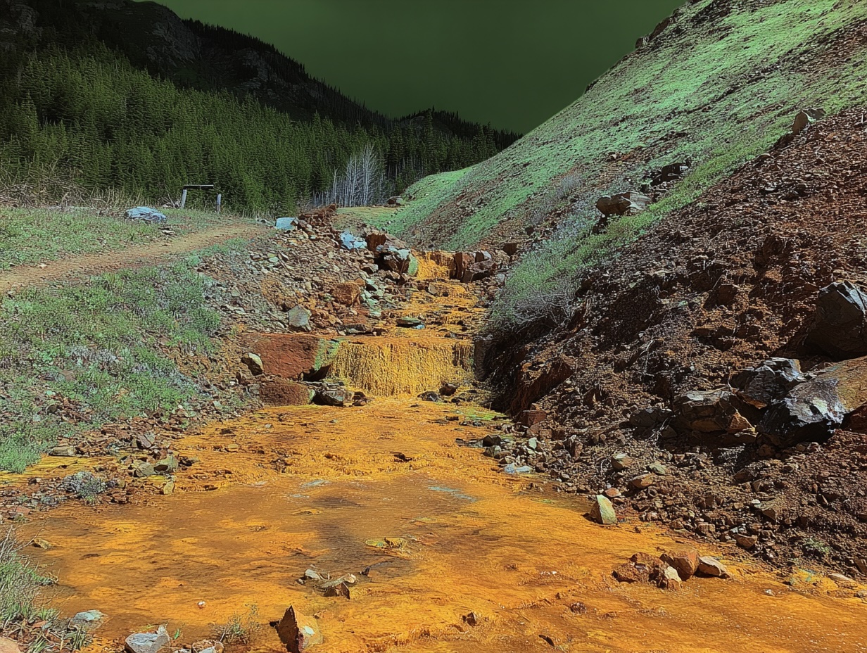 Acid mine drainage